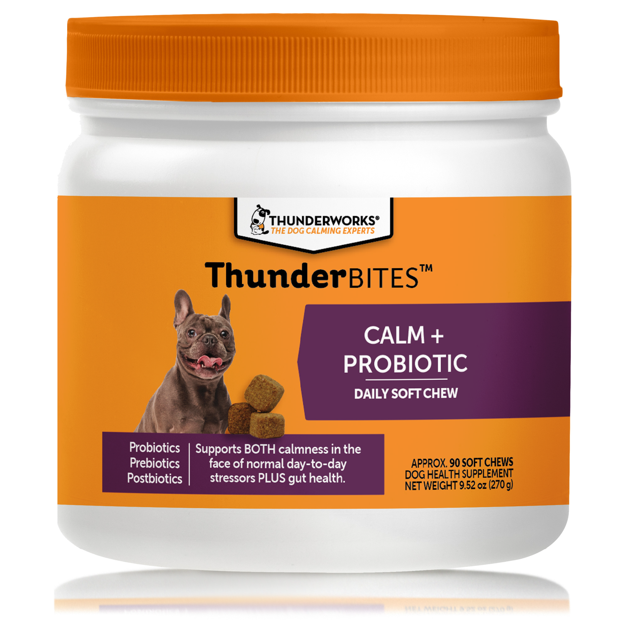 sm-image-65ab32db5f49d4b351d5ba99 ThunderBites® Calm + Probiotic Daily Soft Chews for Dogs