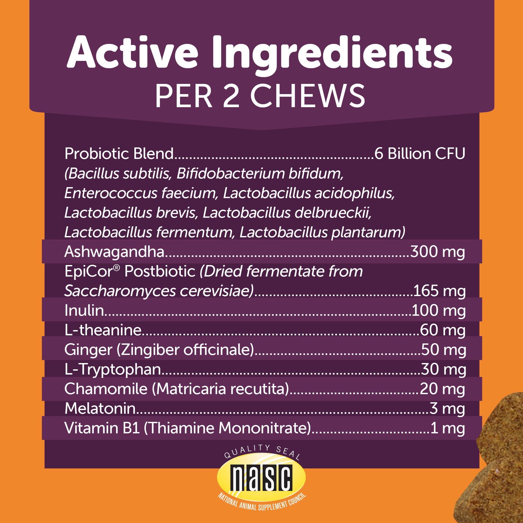 sm-image-ff2059447e352ffc72e18285 ThunderBites® Calm + Probiotic Daily Soft Chews for Dogs